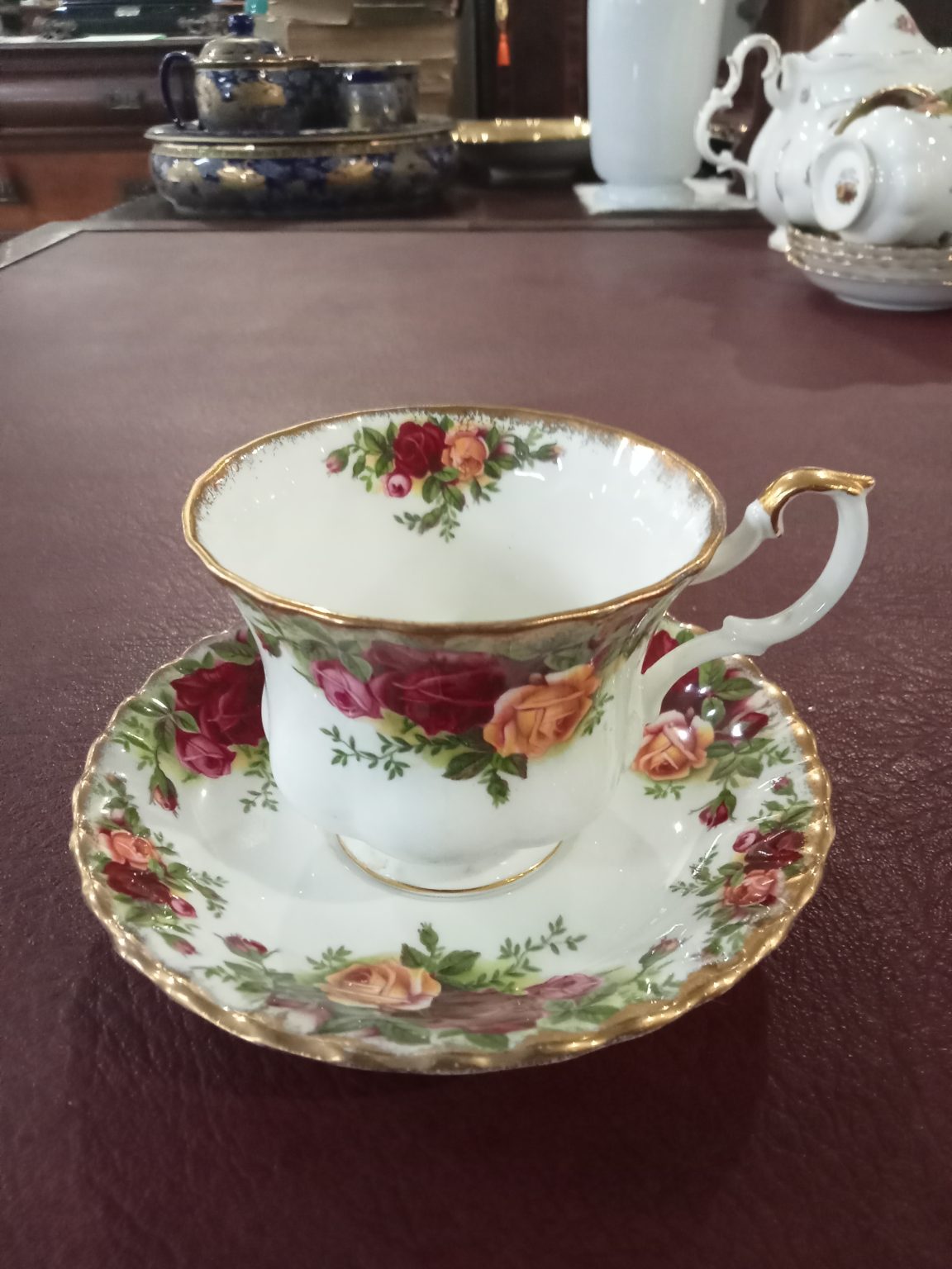 Royal Albert Old Country Roses Duo Revive Antiques And Decor