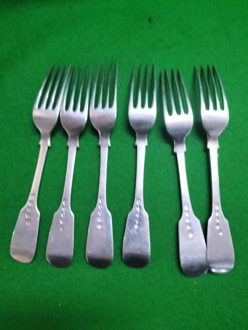 English Sterling Silver Forks - Image 2