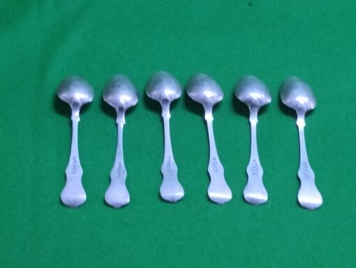 Scottish Sterling Silver Teaspoons - Image 2