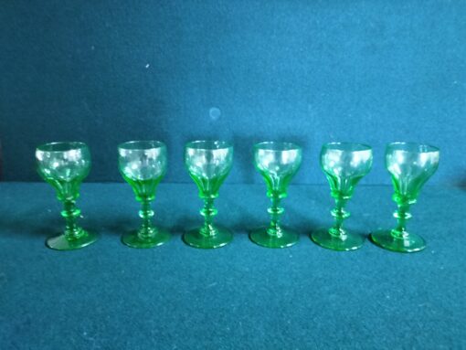 Uranium Sherry Glasses - Image 2