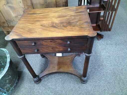 Two Draw Side Table