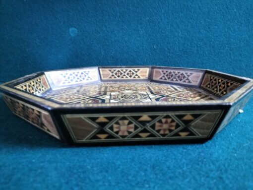 Hexagonal Inlaid Tray - Image 3